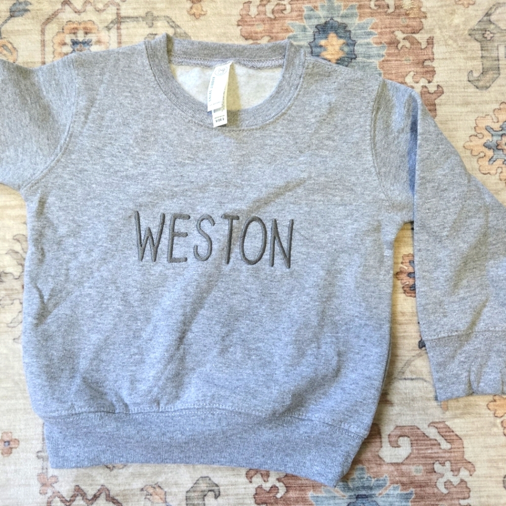 Toddler sweatshirt
